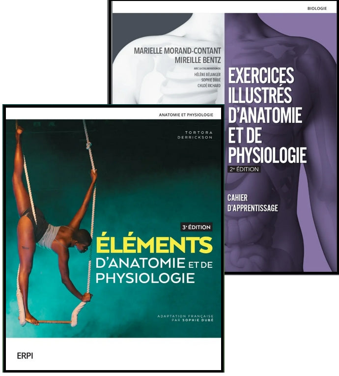 COMBO - Éléments d’anatomie et de physiologie, 3e éd. + Exercices illustrés