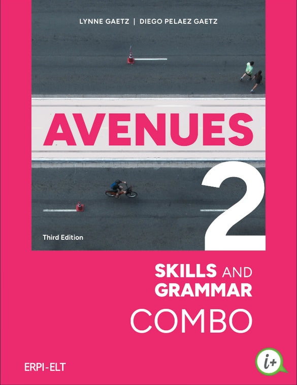 Avenues 2, 3rd ed. COMBO - Skills and Grammar Book + e-book + Online Practice
