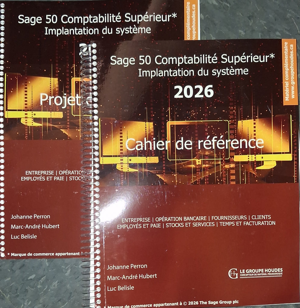 Sage 50 2026 - Implantation du système