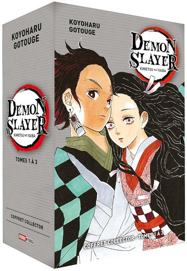 Demon slayer : Kimetsu no yaiba : coffret collector tomes 1