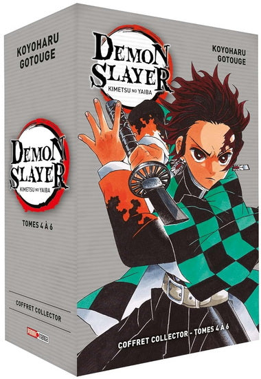 Demon slayer : Kimetsu no yaiba : coffret collector tomes 4