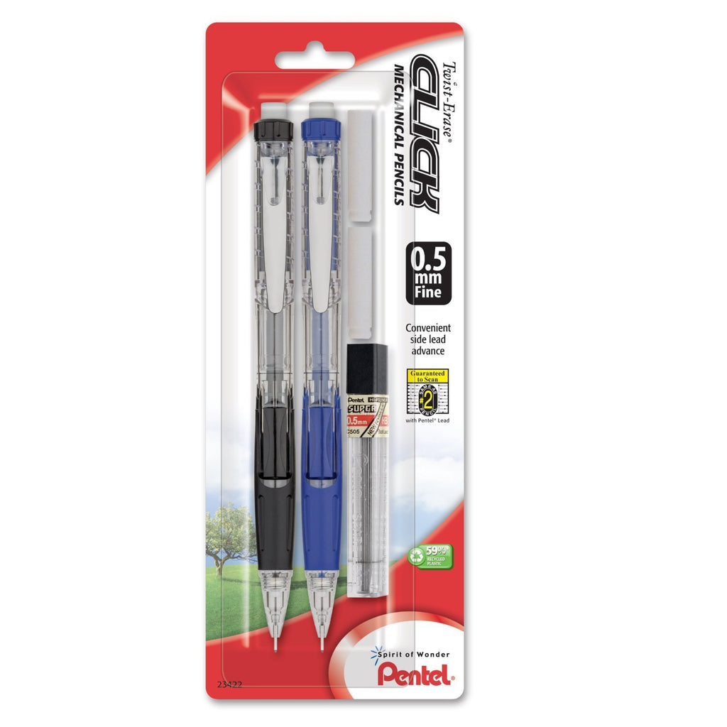 Duo de porte mines Twist-Erase Click