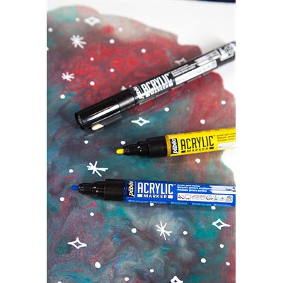 Marqueur acrylique pointe fine