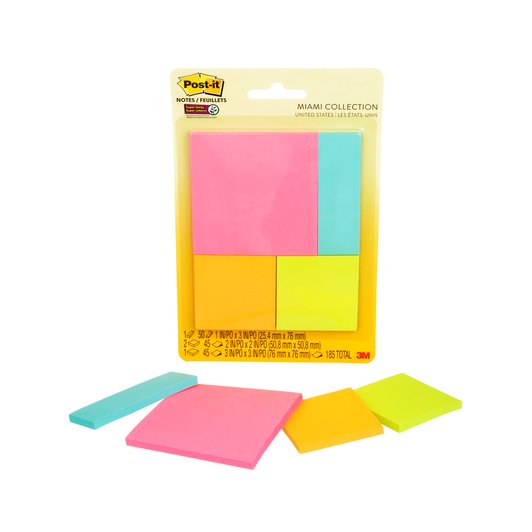 Quatuor Post-it multi grandeurs