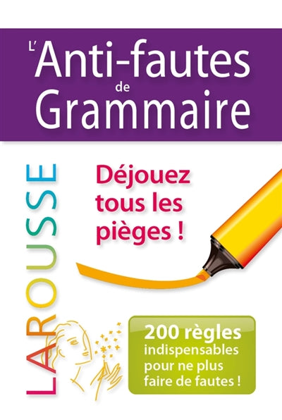 L'Anti-faute de grammaire  - Larousse