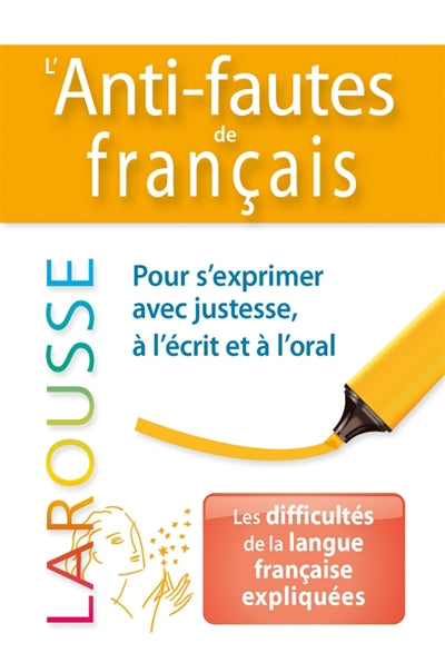 L'Anti-fautes de français - Larousse