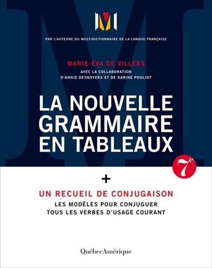 La Nouvelle grammaire en tableaux  7e edition