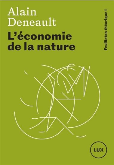 Économie de la nature