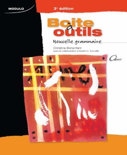 Boîte à outils - nouvelle grammaire 3e ed. (manuel - orange)